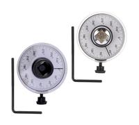 Kisangel 2 Piezas Medidor Digital Torque Llave Angular Ajustable con Pantalla Ángulo Precisión Mecánica Automoción Reparación