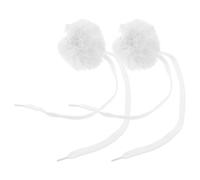 Kisangel 2 Piezas Patines De Hielo Con Cascabeles Pompones Decorativos Para Patines Bolas Esponjosas Para Patinadores