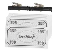 Kisangel 2 Piezas Rueda de Hilo Invisible Negra para Magos Accesorios de Cuerda Flotante para Ilusiones y Levitar Actuaciones Escénicas y Fiestas