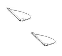 Kisangel 2 Piezas Silbato de Entrenamiento para Perros Constituir Silbato de Placa combinada Whistle Silber xtraize de Sonido ultrasónico Silbato para Perros Gatear silbar pecera