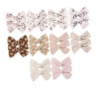 Kisangel 20 Piezas Horquilla Cabello De Niñas Moño Accesorios Cabello De Niñas Pequeñas De Años Moños De Bebés Pinzas
