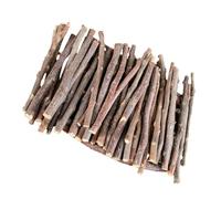 Kisangel 200g Palitos De Manzana De Gramos para Masticar Juguetes Masticables De Madera para Hámster para Conejos Chinchillas y Otros Animales Pequeños Que Necesitan Morder Los Dientes Casa