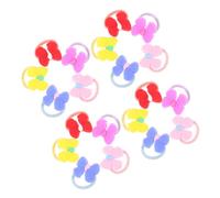 Kisangel 20piezas Moños De Pelo para Perros Pequeños con Bandas De Goma Accesorios para y Ocasiones Especiales