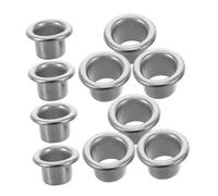 Kisangel 20piezas Válvula De Ventilación Para Batería De Metal Accesorios Para Del Sonido Tambores De Guerra y Batería Instalación y Duradera