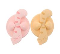 Kisangel 2juego Abrelatas de Comida para Mascotas Tapas Reutilizables para Latas Cuchara de Plástico para Mezclar Comida Húmeda o Seca para Perros y Gatos para Dividir