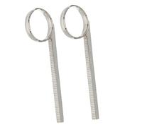 Kisangel 2piezas Anillo Colector Para Trompeta Anillo De Dedo Para Corredera De Trompeta Accesorio De Repuesto Para De Tiro De Repuesto Para Músicos De De Actuación