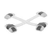 Kisangel 2piezas Bloqueo Anti-pellizco Para Puerta De Refrigerador Cierre Adhesivo Para Nevera Infantil De Protección Para Armario Cierre Adhesivo Para Refrigerador Para Cocina y Hogar