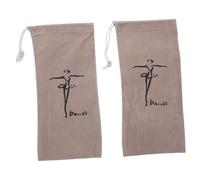 Kisangel 2piezas Bolsas De Zapatos De Danza Organizador De Calzado De Ballet y Baile Pouch De Malla Cierre De Cordón para Viajes y Almacenamiento De Zapatillas De Ballet para Adultos