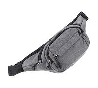 Kisangel 2piezas Bolso De Cintura Multifuncional De Oxford para Hombres Ligero y Resistente para Running y Actividades Deportivas Diseño Cremallera y Estilo Casual