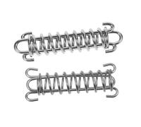 Kisangel 2piezas Correa para Perro Resistente Resorte de Acero Inoxidable y Hebilla de Resorte para Pasear y Entrenar Perros al Aire Absorbe los Golpes y Es Cómoda para Senderismo