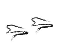 Kisangel 2piezas Correa para Perros Doble Cabeza Cinta Elástica Extensible para Mascotas para Cachorros y Perros Pequeños