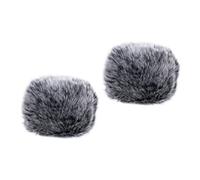 Kisangel 2piezas Escudo Viento Salpicaduras para Micrófono Funda de Felpa Protectora Accesorio para Cantar Ktv Interiores Unidades