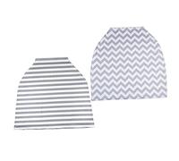 Kisangel 2piezas Funda De Coche Para Enfermería Bufanda De Lactancia Cubierta De Lactancia Para Silla De Cochecito y Portabebés Interiores