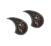 Kisangel 2piezas Golpeador De Guitarra Plástico Antirayaduras Pegatina Protectora Para Guitarra Tablero Protector Para Panel Floral Profesional De Ensayo y Actuación