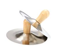 Kisangel 2piezas Gongs y Platillos De Dedo Platillos De Metal Para Bailar y Tocar Al Aire Instrumento Músical De Juguete De Percusión Para Danza Del Vientre De Dedo Pequeños