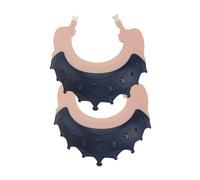 Kisangel 2piezas Gorros de Champú de Silicona para Baño Protector de Ojos y Orejas para Gorras de Champú para Ducha Artículos para Shower