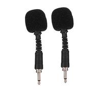 Kisangel 2Piezas Micrófono De Cancelación De Ruido Micrófono Compacto para Cantar Compatible con PC y Teléfonos para Grabación y Streaming