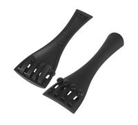 Kisangel 2piezas Tableros de Cuerdas para Violonchelo de Fibra de Carbono Repuestos de Cordal para Violonchelo Accesorios de Instrumento para Uso de Concierto