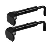 Kisangel 2piezas Tornillos De Barbilla Para Violín De Media Sección Color Negro y Dorado Abrazaderas De Metal Para Barbilla De Violín Repuestos Para Para Practicar Música