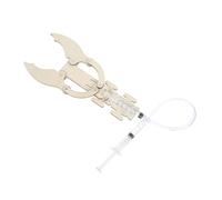 Kisangel 3 Juegos De De Robot Hidráulico De Mano Biónica para Bricolaje Mano Hidráulica para Bricolaje Vástago De Brazo Mecánico