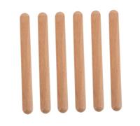 Kisangel 3 Pares Claves de Madera Maciza para Bastones de Percusión de Instrumentos Rítmicos para Principiantes y Educación Musical Infantil
