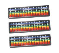 Kisangel 3 Piezas 15 Ábaco De Color Juguetes Educativos Juguetes De Matemáticas Juguetes Matemáticos para Ábaco De Matemáticas Juguetes Ábaco Juguete De Cálculo para