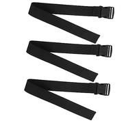 Kisangel 3 piezas Cerraduras de Seguridad para Cierre de Correa para Manijas de Armario y Protección Infantil Instalación y Material Resistente