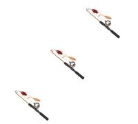 Kisangel 3 Piezas Divertidas De Juguete para Gatos con Radiocontrol Caña De Pescar Kurlz Suministros para Mascotas
