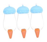 Kisangel 3 Piezas Esfera de Riego Automático para Plantas Dispositivo de Autorriego de Herramienta de Jardinería Decorativa para Macetas y Bonsáis