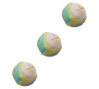 Kisangel 3 Piezas Juguete Entrenamiento para Perros Cachorro capacitación Dog Toys Juguetes para Perros pequeños Jugando a la Pelota Juguete Entrenamiento para Mascotas Limpio