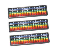 Kisangel 3 Piezas Plástico de para Niña Herramienta Portátil de Cálculo Educativo para Aprendizaje Aritmético y Desarrollo Cerebral