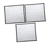 Kisangel 3 Piezas Reptile Heat Mat Reflective Thermal Film Insulation Pads For Lizards Snakes Geckos Safe Warming Mats For Terrarium Tanks