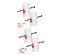 Kisangel 3 Series Uñas De Plástico Las Manos Cortado Dedos Clavo A Través del Dedo Ex Juguetes De Broma De Halloween Juguetes De Broma De Miedo El Plastico 2 Piezas X 3