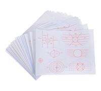 Kisangel 30 Hojas Pegatinas Adhesivas para Palos de Golf Alta Resolución para Hierros y Maderas, Ideales para Entrenamiento de Swing y Práctica de Golf