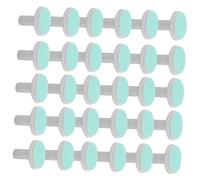 Kisangel 30 Piezas Almohadillas Repuesto para Eléctrica Uñas Infantil Cabezas Plásticas de Pulido Silenciosas Compatibles con Cortauñas para Bebés Seguro para Uso Casa y Viaje