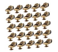 Kisangel 30 piezas Ganchos Metálicos para Cordones de Botas Accesorios Duraderos para Reparación y Ajuste Rápido Adecuados para Senderismo Montañismo y Actividades al Aire Antiguo