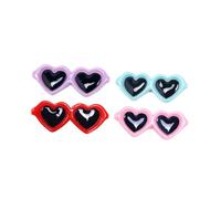 Kisangel 30 Piezas Unidades Pinzas Pelo Perro con Diseño Corazón Accesorio y Cómodo para Mascotas para Fiestas y Diario Perros y Cachorros