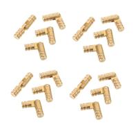 Kisangel 30 Unidades Bisagras Ocultas de Cobre Unidades Bisagras Cilíndricas Invisibles para Cajas de Joyería Soportes Ocultos para Puertas y Gabinetes Diseño Silencioso y Resistente para
