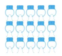 Kisangel 30 Unidades Pinzas para Clips Suaves con Espuma para Entrenamiento Respiratorio Tapones para Sangrado Nasal y Natación Accesorios para Pruebas Pulmonares y Actividades al Aire