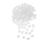Kisangel 300 Piezas Piedras Luminosas para de Guijarros Fluorescentes Decorativos para Jardín y Pecera Material de Decoración y Atractiva