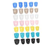 Kisangel 35piezas Protectores De Dedos Para Guitarra Dedales De Silicona Protectores De Dedos Para Practicar Guitarra Casa