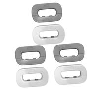 Kisangel 3juegos Cerraduras De Seguridad Para Protección Para Gabinetes y Refrigeradores Instalación Fácil Material Duradero Prevención De Apertura No Deseada Color