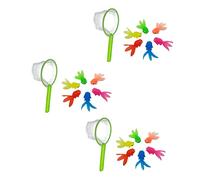 Kisangel 3juegos Peces Juguete para Baño con Redes Diversión Acuática para Niño Niña Desarrollo De Color y El Agua