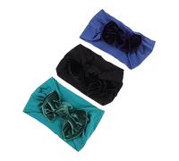 Kisangel 3piezas Banda Cabello para Bandas de Nailon Lazo Diadema Decorativa para Tocado Creativo Accesorios Pelo para Fotos