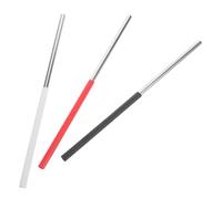 Kisangel 3piezas Batidor de Campanas de Viento Mazo de Percusión Varilla de Aleación para Instrumentos de Percusión Accesorio Práctico para Uso Conciertos y Prácticas