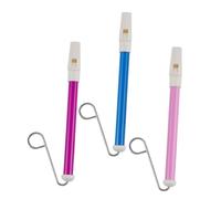 Kisangel 3piezas Flauta Yo-yo De Silbato Deslizante Para Juguete Educativo Musical Instrumento Musical De Viento Silbato Para Casa Parque