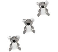 Kisangel 3piezas Juguete Interactivo para Perros De Peluche Chirriante Diseño Divertido y Atractivo para Mascotas Que Necesitan Estimulación y Entretenimiento Ayuda Comportamientos