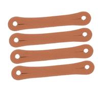 Kisangel 4 Correas Antideslizantes de Pu Cuero para Baquetas, Soporte Auxiliar para Bateristas Principiantes, Mejora Habilidades y Práctica Cómoda Color Aleatorio