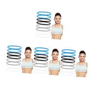 Kisangel 4 Juegos Conjunto De Bandas Para El Cabello Hair Band Diadema Para Gimnasio Pañuelo Verde Diademas Cintas Elásticas Para La Cabeza De Las Mujeres Diadema Delgada Tela 8 Uds * 4