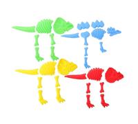Kisangel 4 Juegos Conjunto de Moldes de de Plástico para Juguetes Educativos para la Imaginación Creatividad